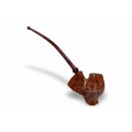 Cachimbo Bertoldi Freehand Churchwarden Briar com Filtro 9mm